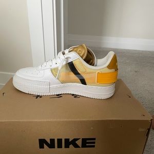 Air Force 1 gold suede